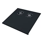 Minkels MWEFP625-B MWE dakplaat met geïntegreerde ventilator-unit voor 625MM wandbehuizing 