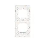 Theben 9070822 Mounting 2-way plate iON Wit