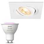 Inbouwspot SLV New Tria 75 inclusief Hue White and Color Ambiance (GU10) Wit