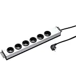 Martin Kaiser 002ZL6-19L-SW3 19" Stekkerdoos 6-voudig 3M kabel Wit