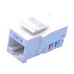 Radiall R280MOD800 Keystone jack Cat6 RJ45 (toolless)