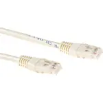 ACT IB8400 Patchkabel RJ45 CAT6 UTP 0,5M Ivoor