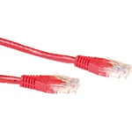 ACT IB8502 Patchkabel RJ45 CAT6 UTP 2M Rood