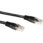 ACT IB8901 Patchkabel RJ45 CAT6 UTP 1M Zwart