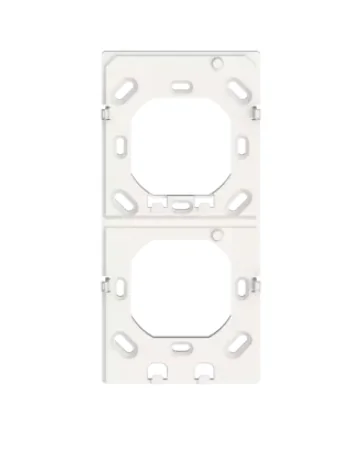 Theben 9070822 Mounting 2-way plate iON Wit