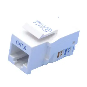 Radiall R280MOD800 Keystone jack Cat6 RJ45 (toolless)