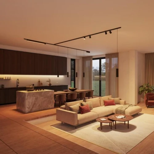 Philips Hue Perifo railverlichting aan het plafond
