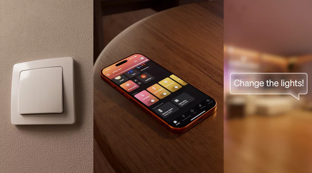 Bedien je verlichting op meerdere manieren Philips Hue bedrade dimmer switch bedienen via wand, app of stem