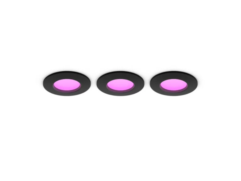 Philips Hue dunne inbouwspot in een plafond