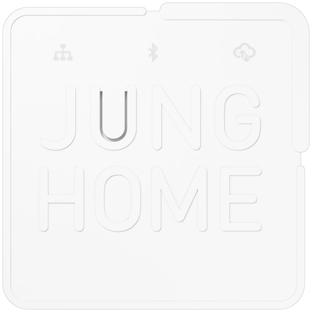 JUNG HOME op afstand bedienen via de app met de gateway